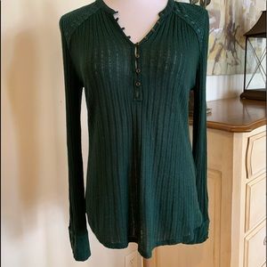 Women’s Lucky Brand green shirt